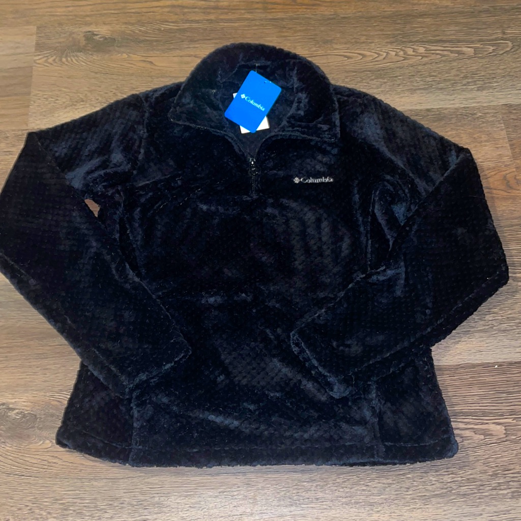 Womens Columbia Size M Beech Forest 1/4 Zip